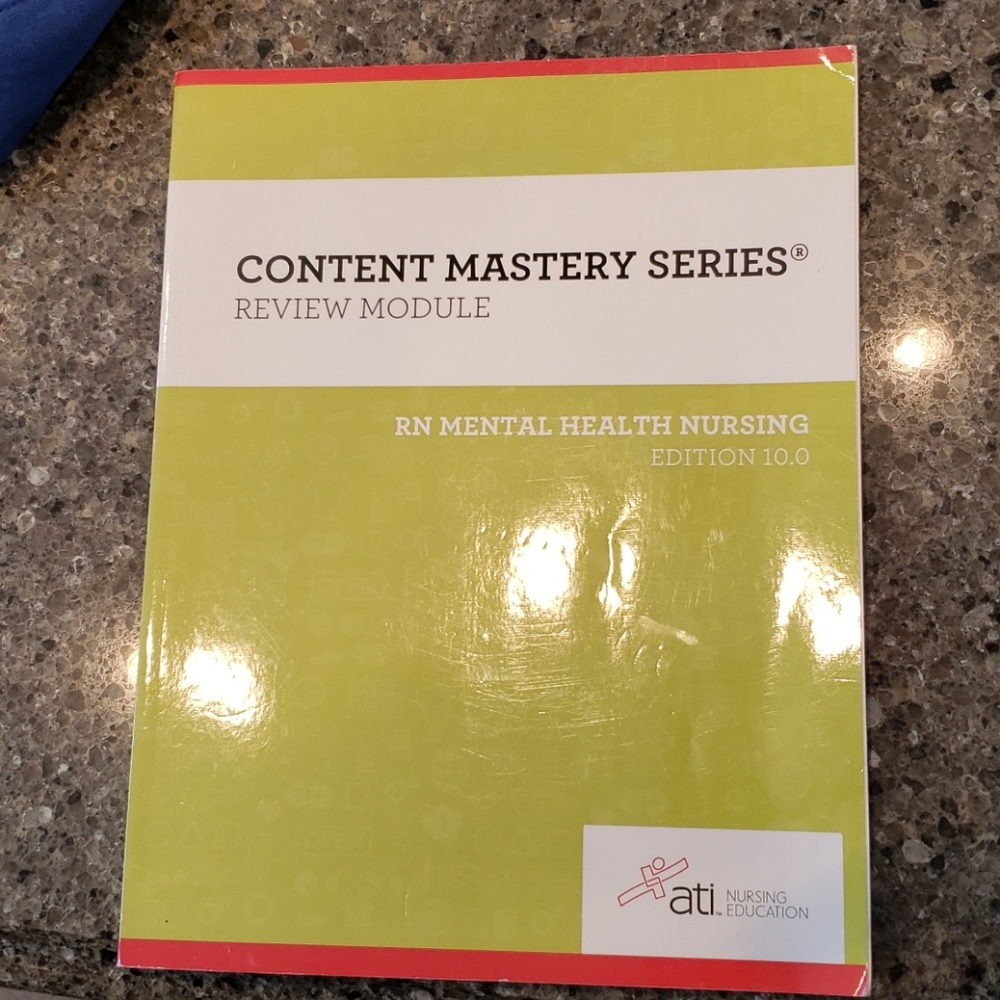Ati RN mental health book